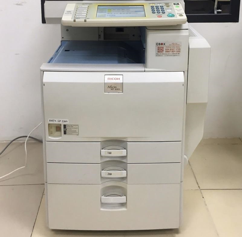 Máy Photocopy Ricoh MP4001 Máy Văn Phòng Nam Việt luôn đảm bảo chất lượng cùng với giá thành tốt nhất.
